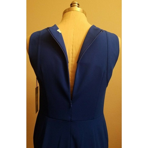 CALVIN KLEIN WOMEN'S CUTOUT SLEEVELESS JUMPSUIT - Picture 7 of 7